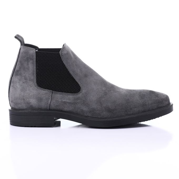 Men's Suede Chelsea Boots ƒ?? Grey