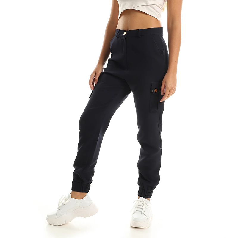 Cargo Jogger Pants - Dark Blue