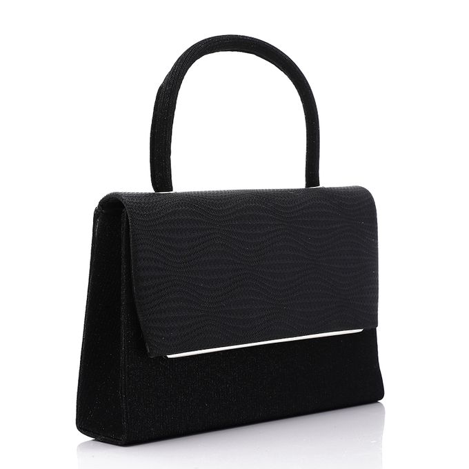 Glittery Handbag - Black