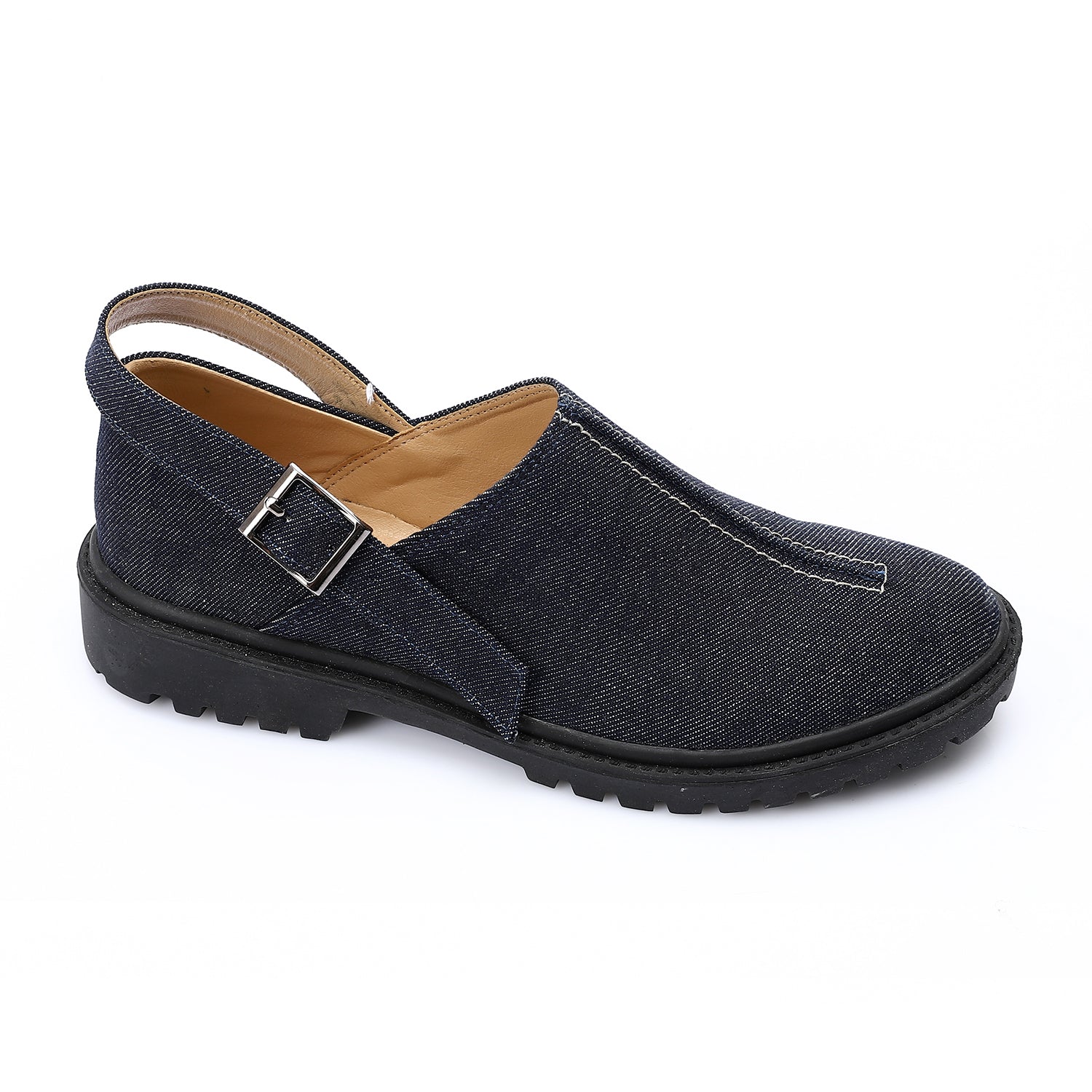 Denim Comfort Sling Loafers ƒ?? Navy Blue
