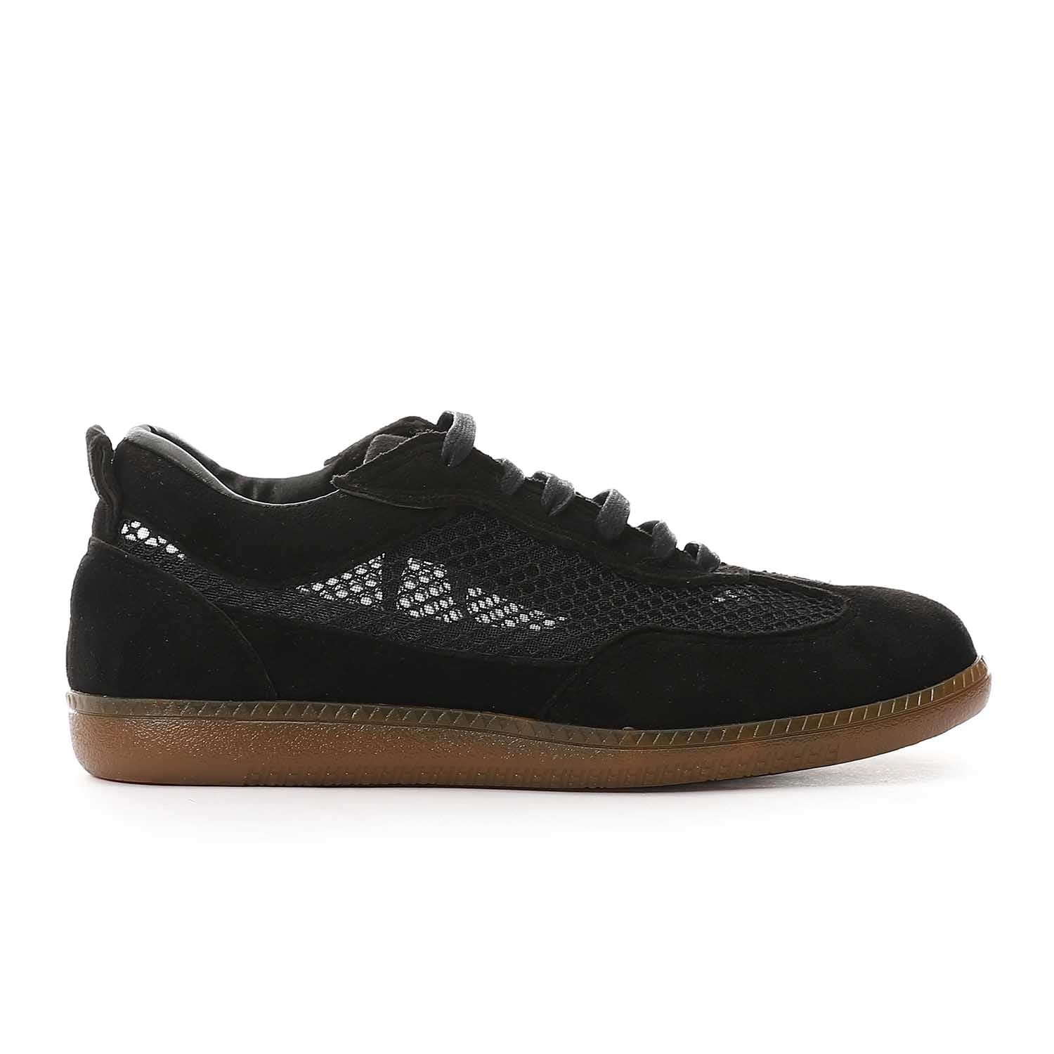 Urban Mesh Suede Sneakers ƒ?? Black