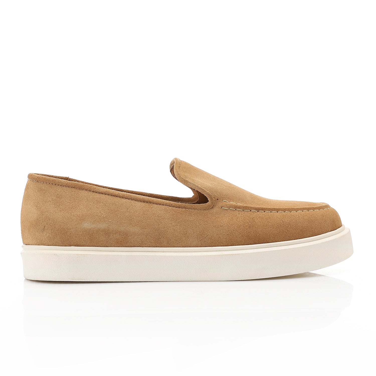 Men's Smart Casual Suede Loafers - Beige