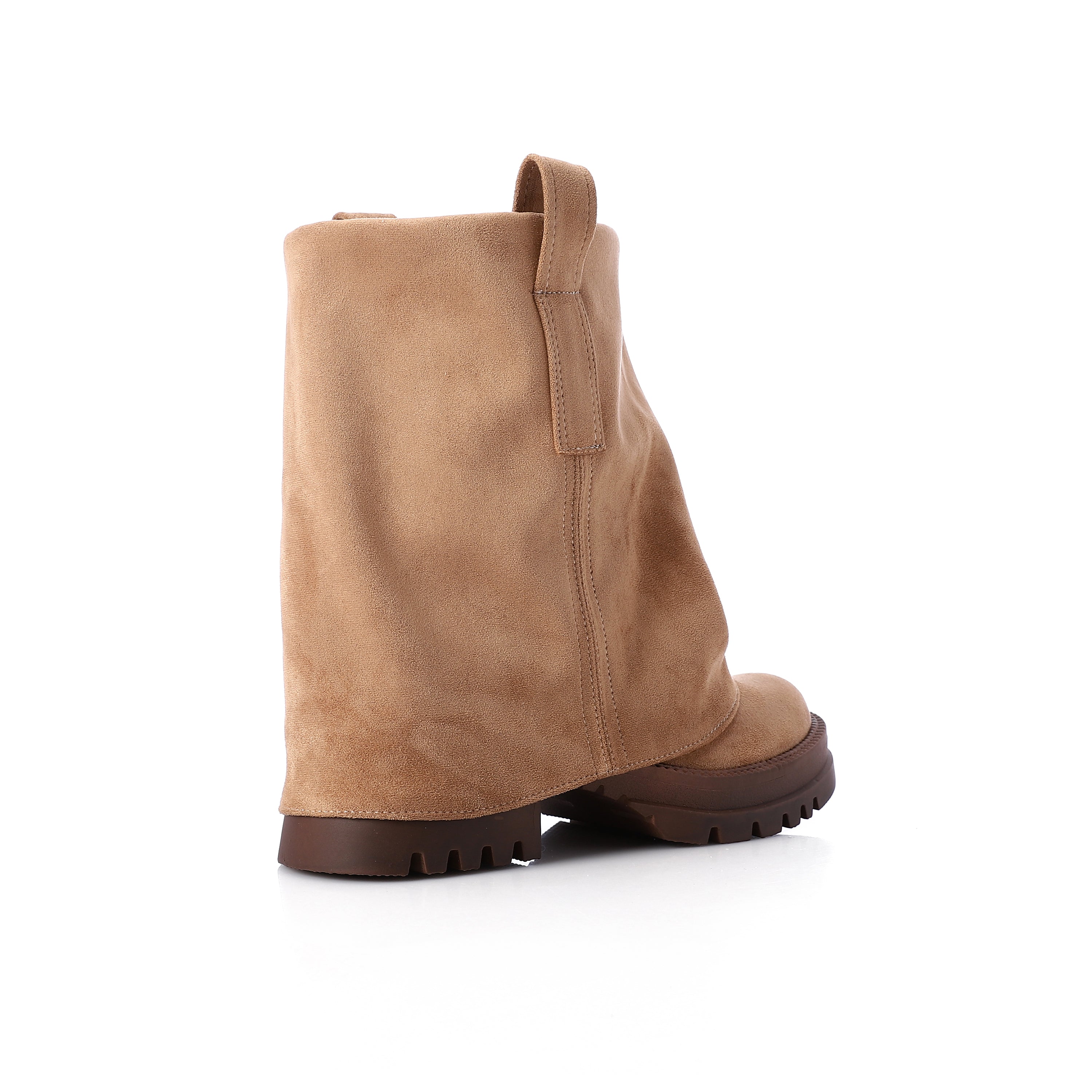 Fold over Casual Boots Cafe