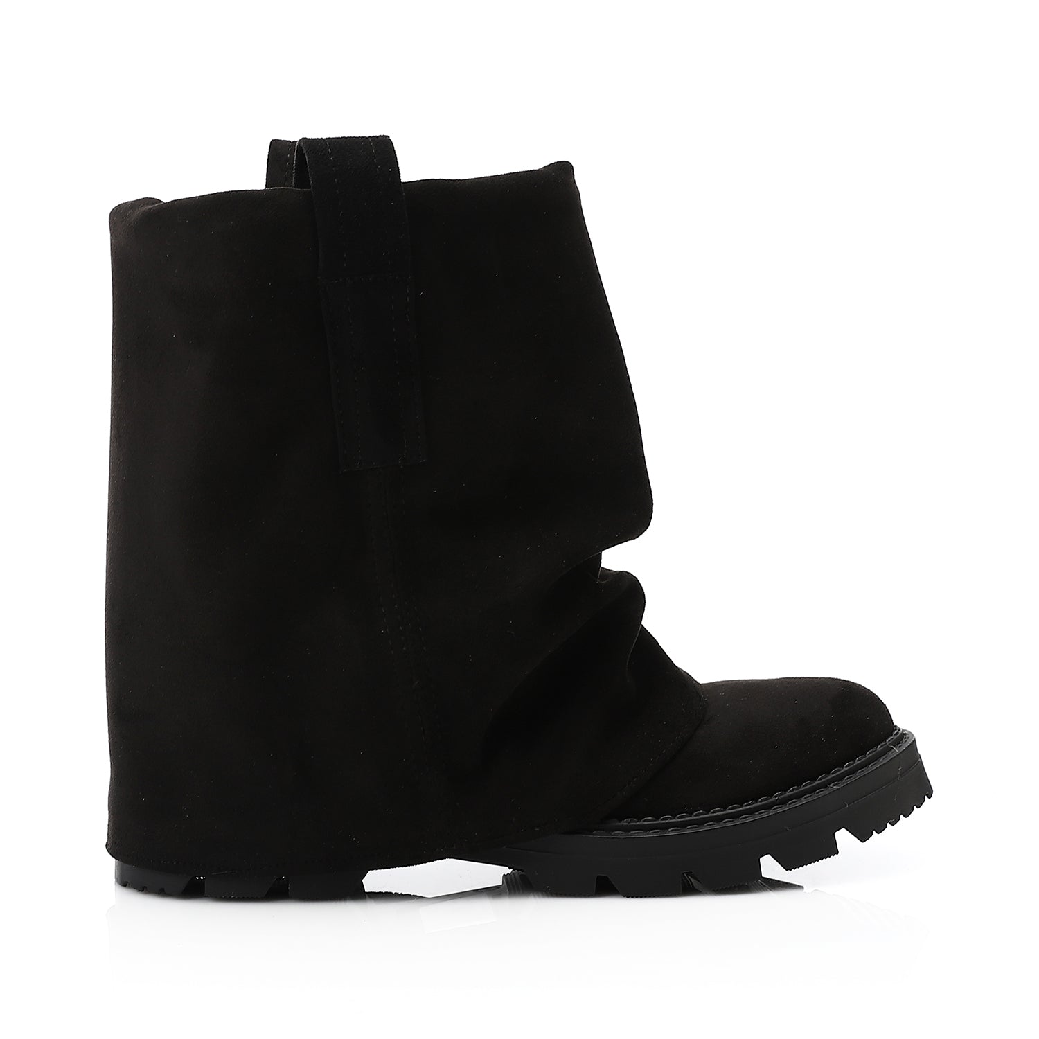 Fold over Casual Boots ??? Black