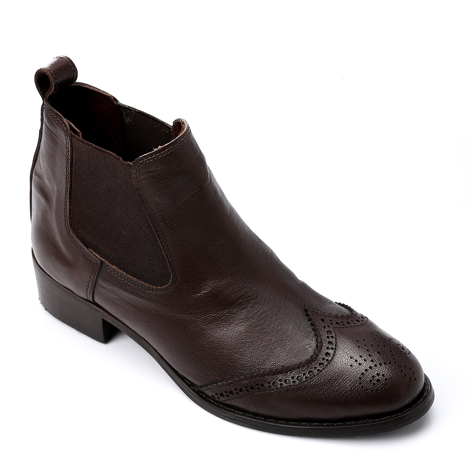 Classic Chelsea Leather Boots ƒ?? Brown
