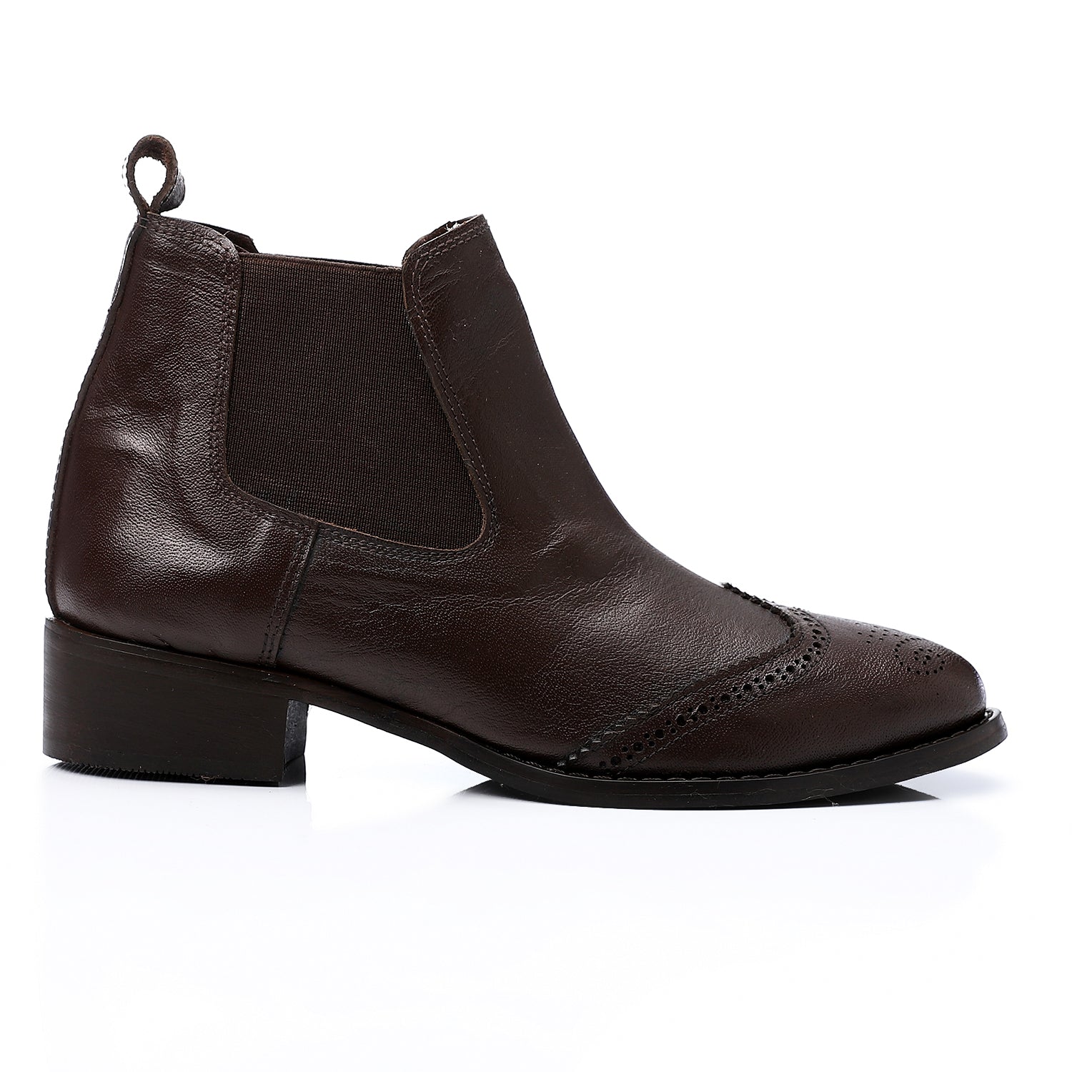Classic Chelsea Leather Boots ƒ?? Brown