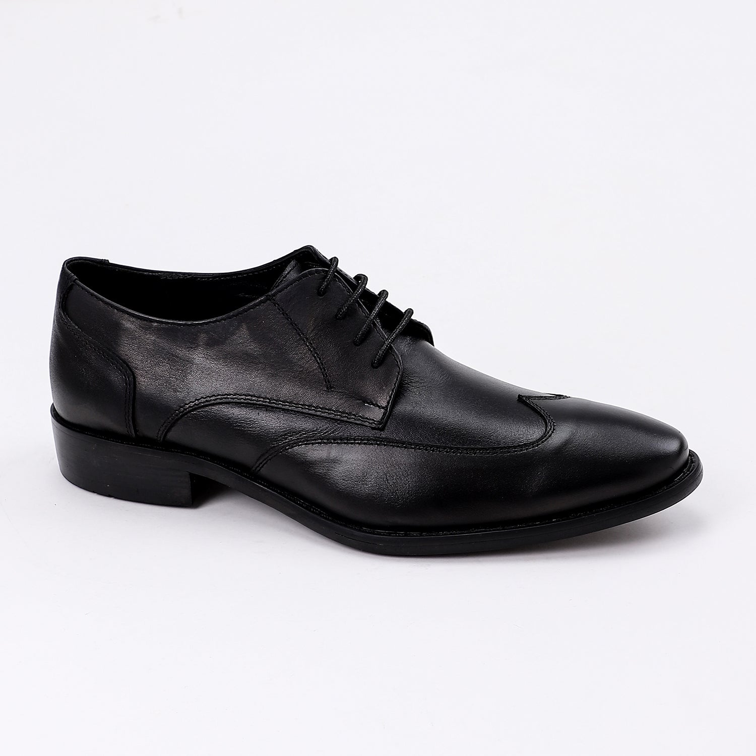 Men's Leather Brogue Oxford Shoes ƒ?? Black