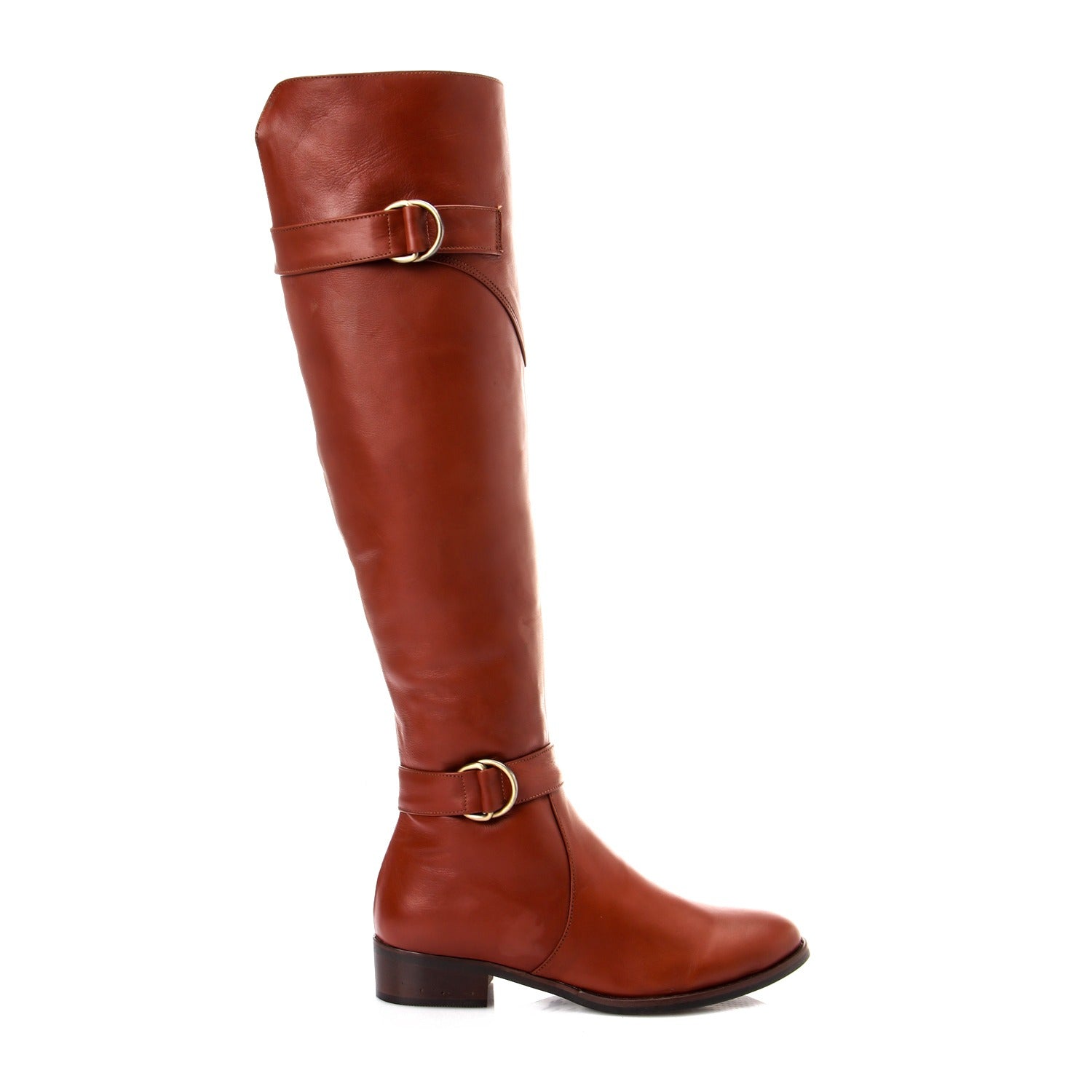 Classic Leather Knee-High Boots ƒ?? Havan