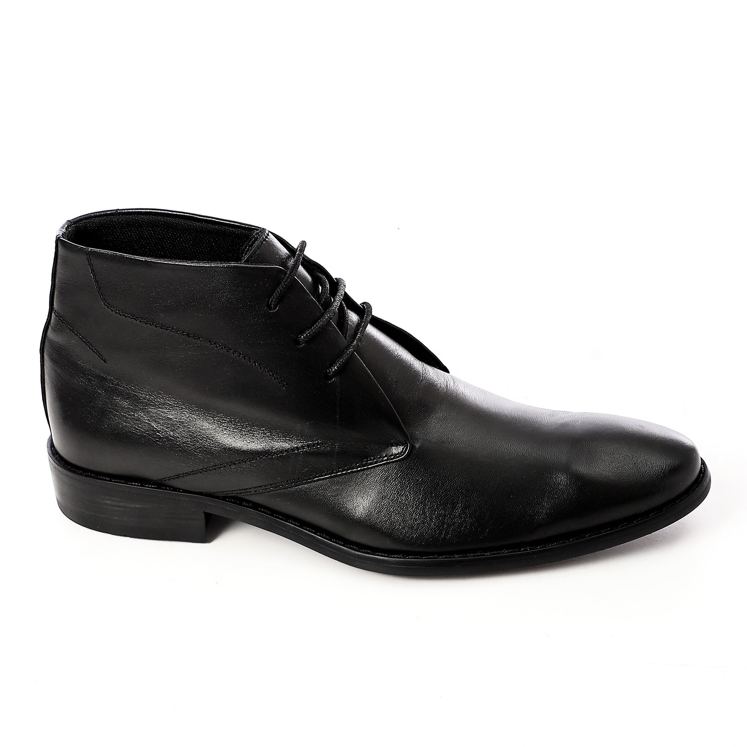 Men's Leather Chukka Boots ƒ?? Black