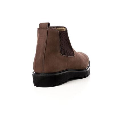 Suede Leather Chelsea Boots ƒ?? Light Brown