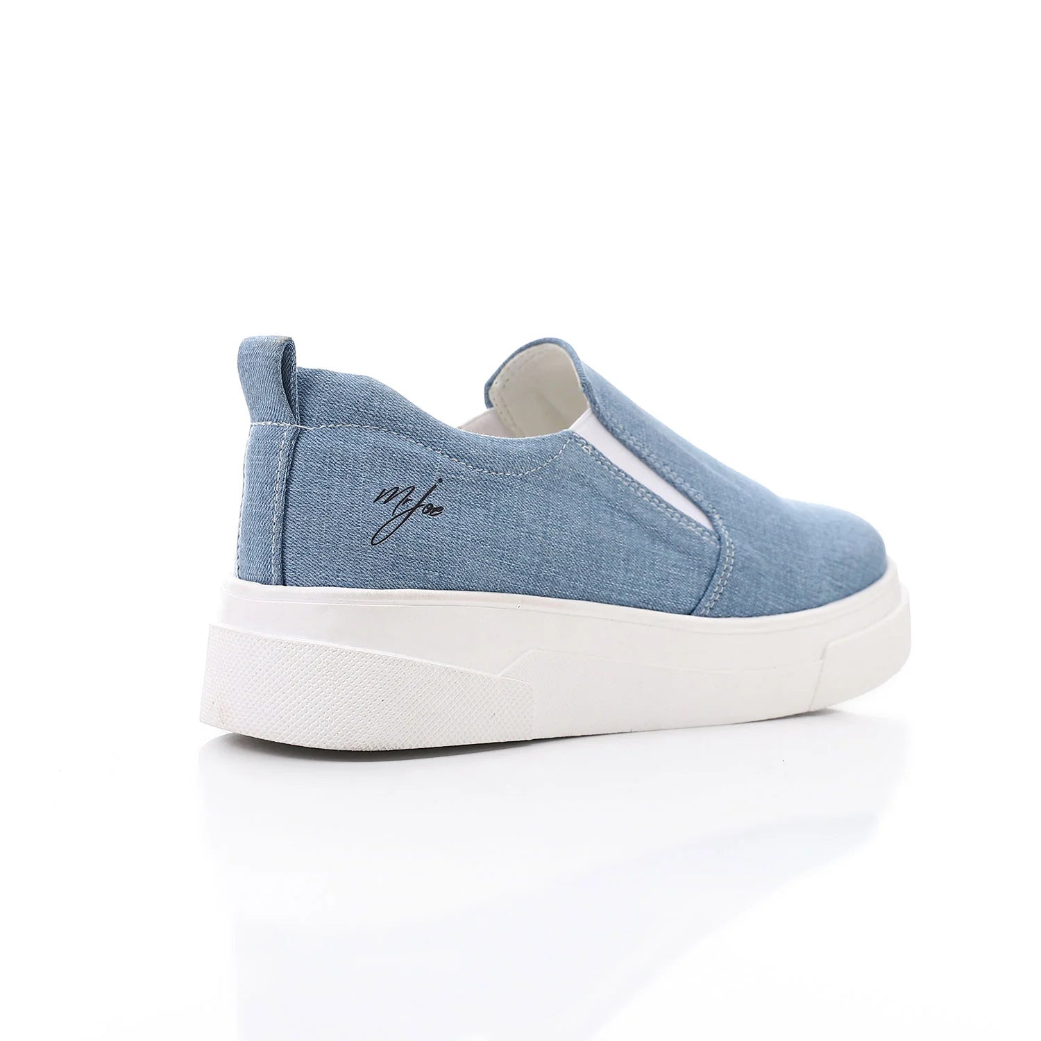 Denim Slip-On Sneakers ƒ?? Light Blue