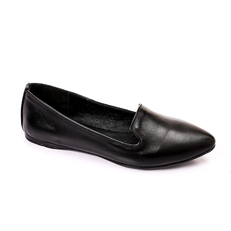 Classic Leather Loafers ƒ?? Black
