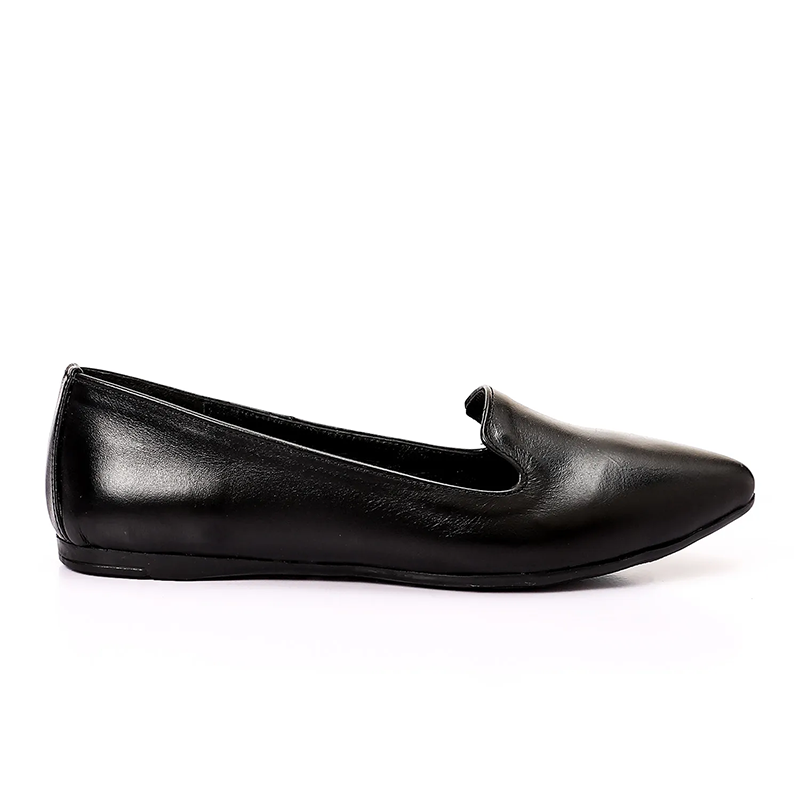 Classic Leather Loafers ƒ?? Black