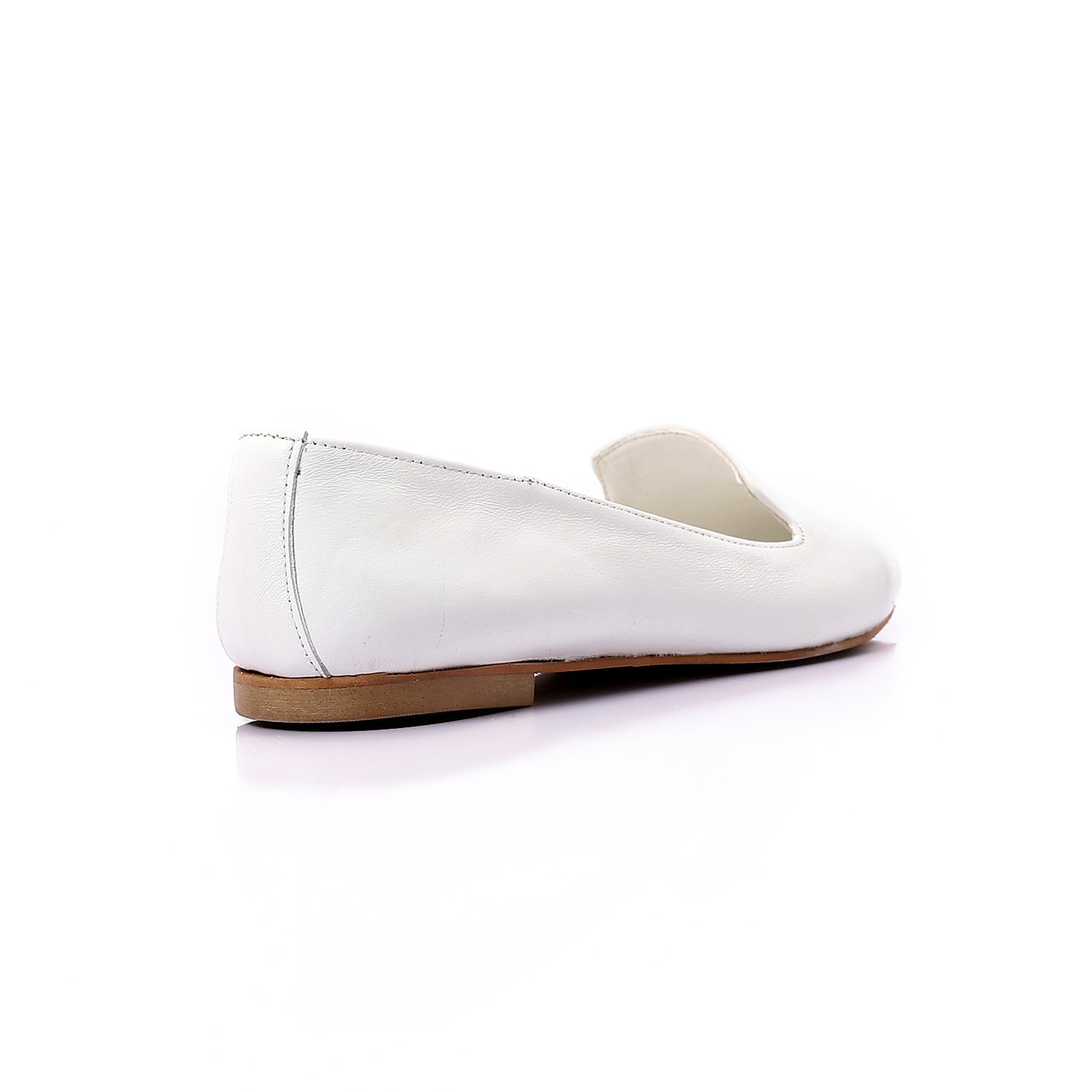 Classic Leather Loafers ƒ?? White