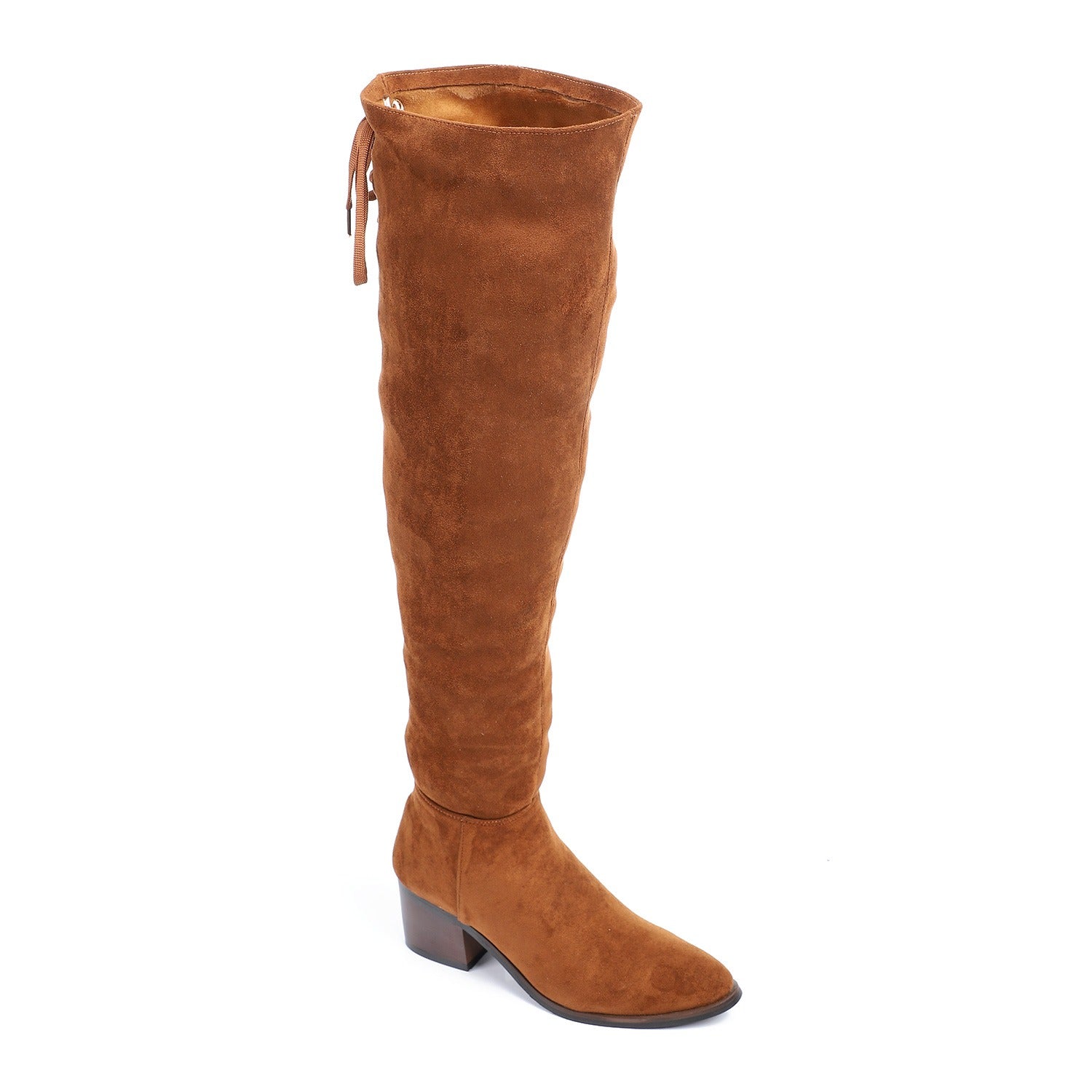 Suede Knee-High Boots ƒ?? Havan