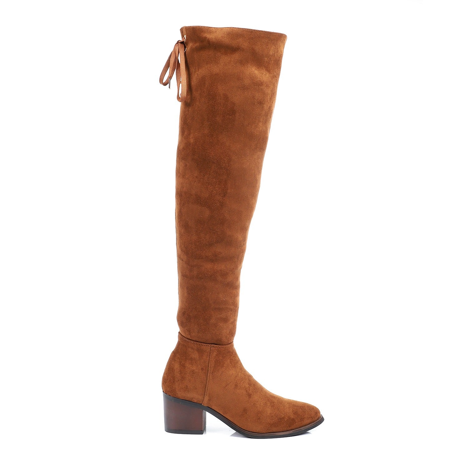 Suede Knee-High Boots ƒ?? Havan