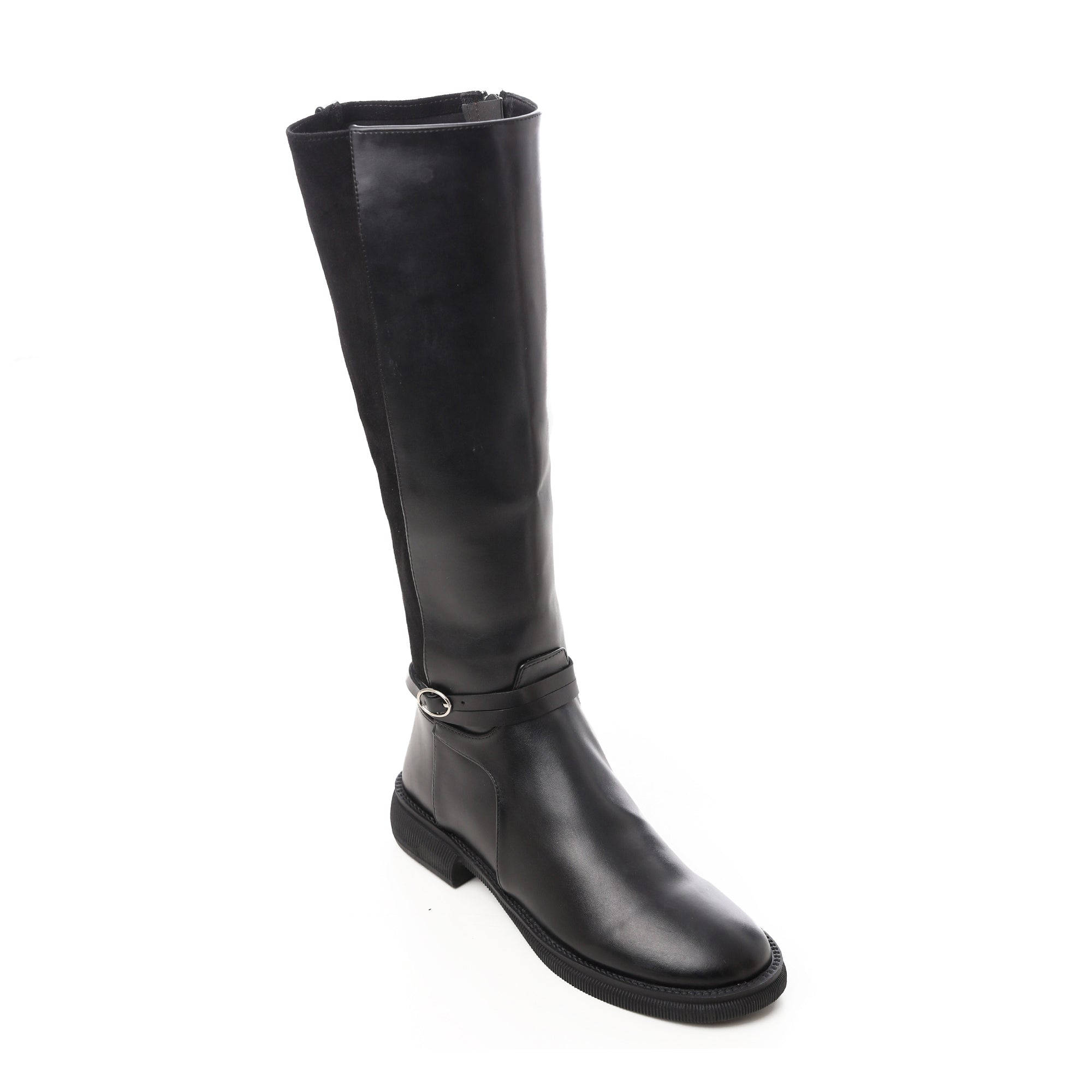 Classic Knee-High Boots - Black