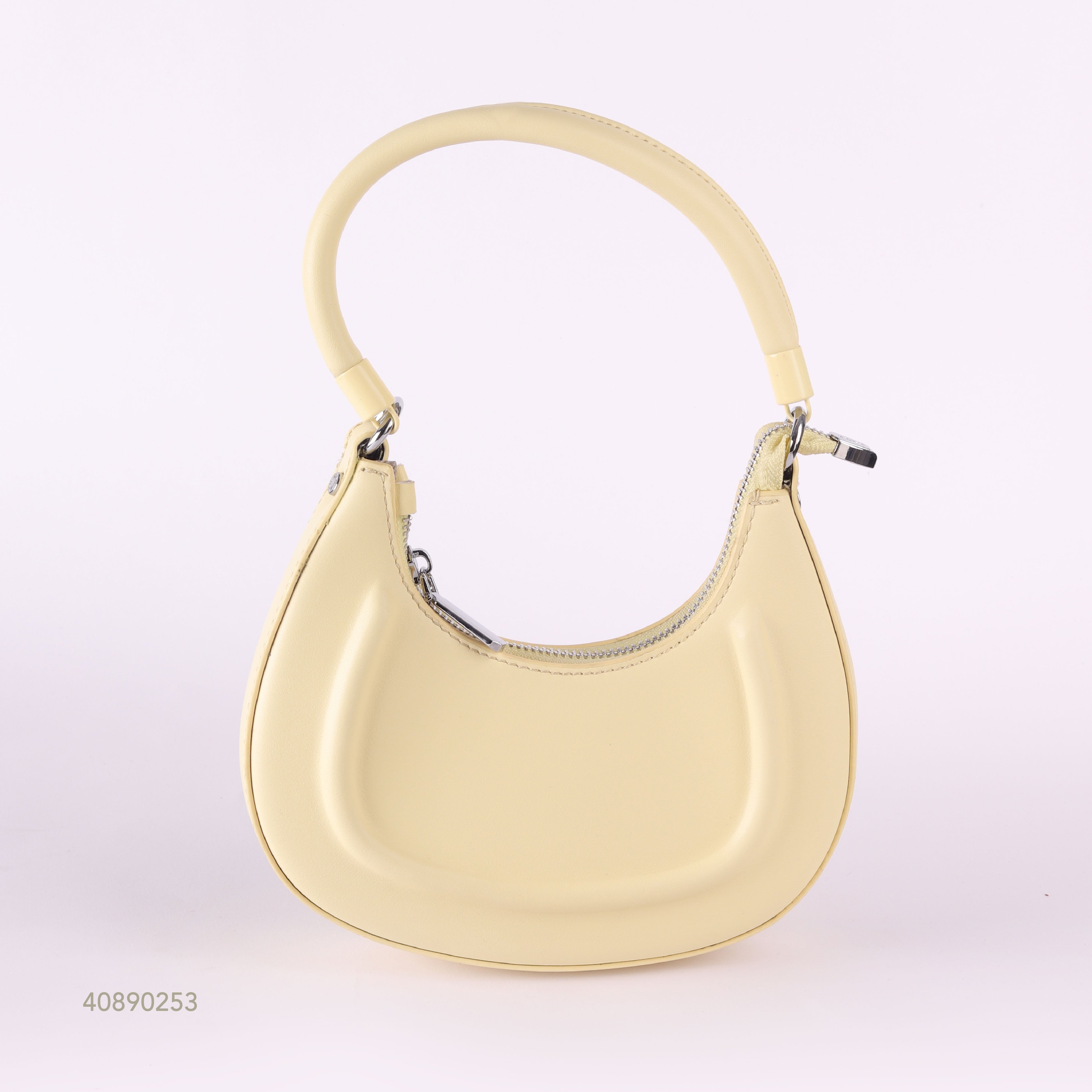 Pearl Chain Shoulder Bag ??? Butter yellow
