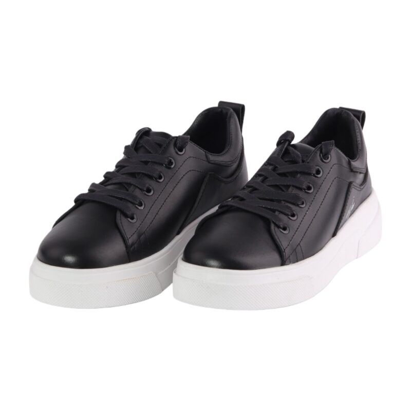 Classic Leather Sneakers ƒ?? Black