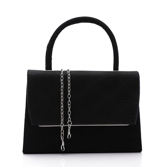 Glittery Handbag - Black