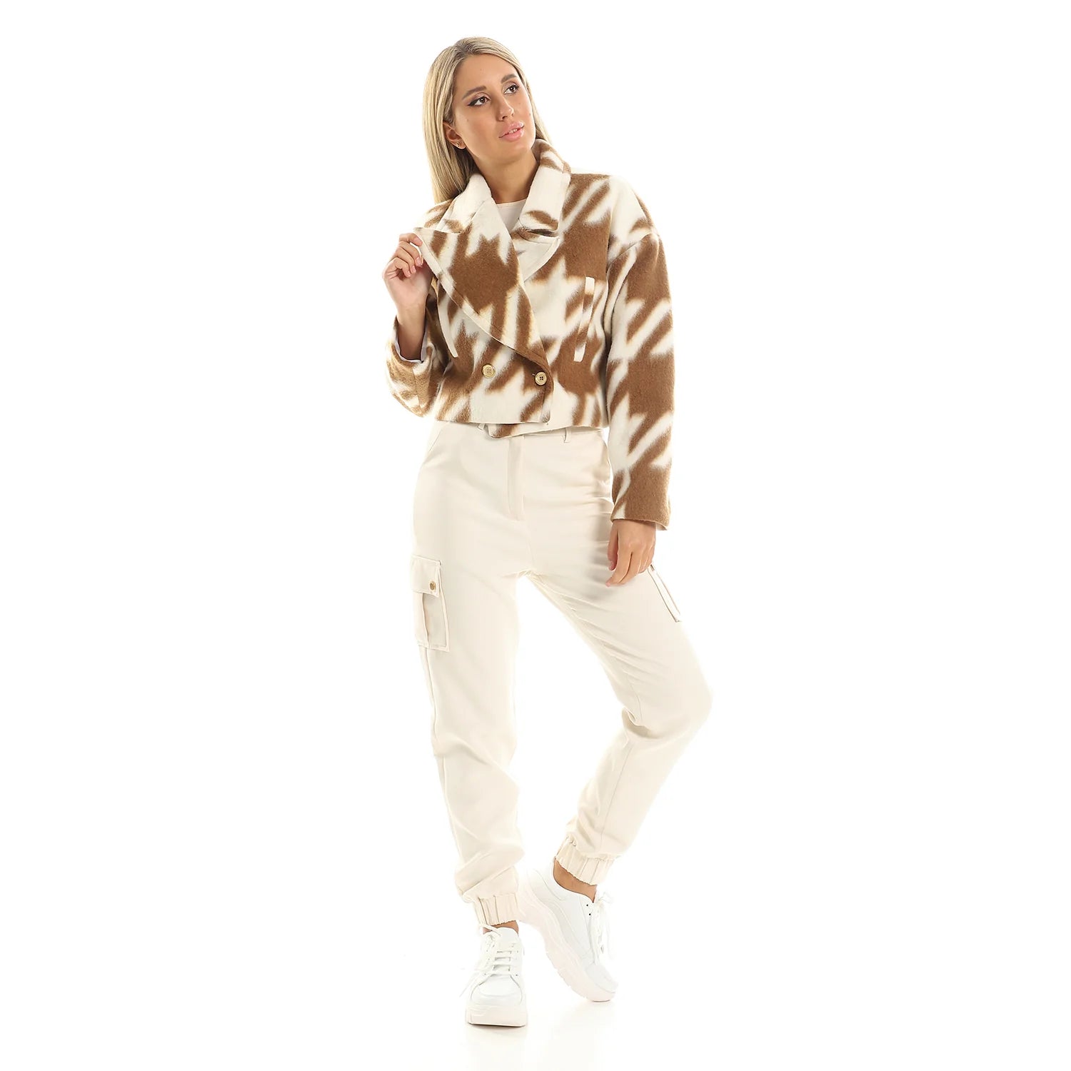 Cargo Jogger Pants -  Off-White