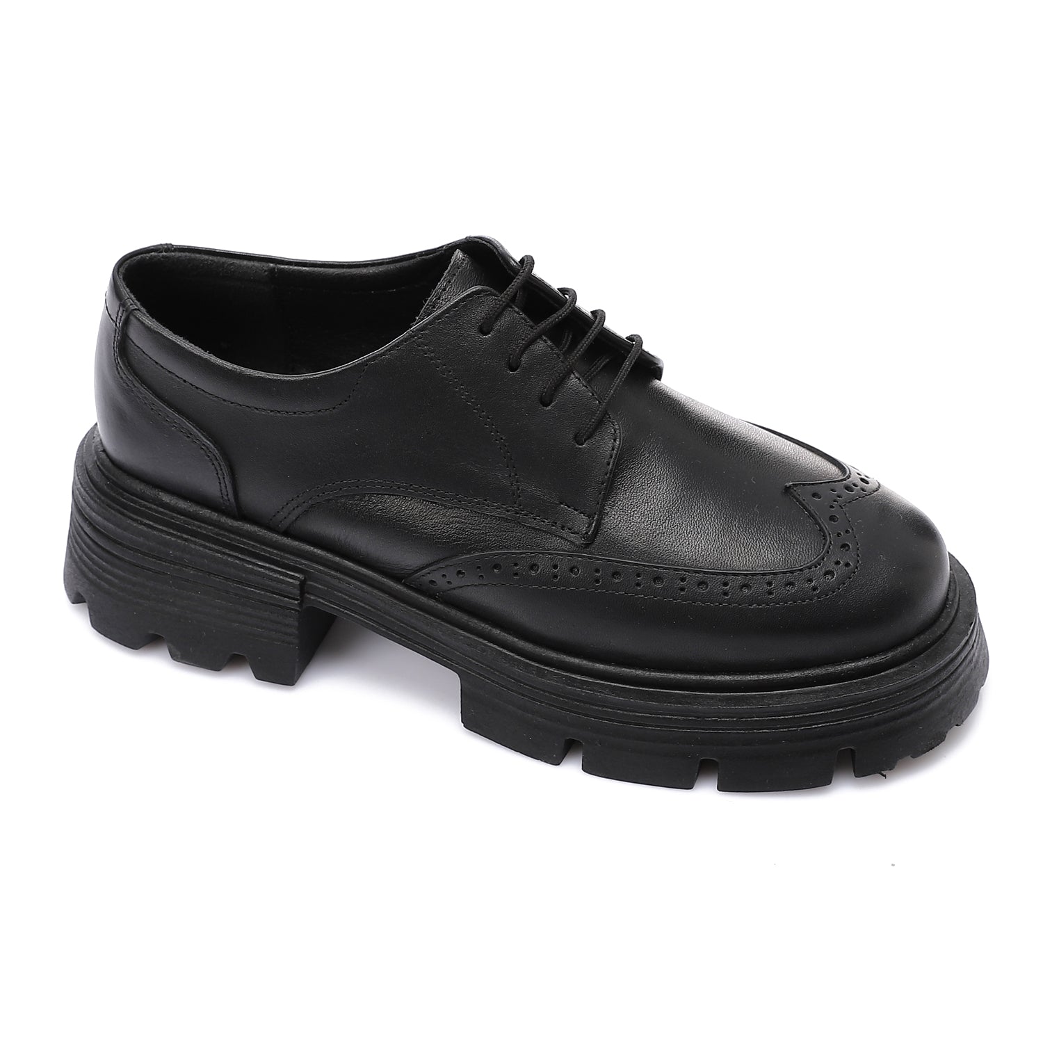 Urban Brogue Shoes ƒ?? Black