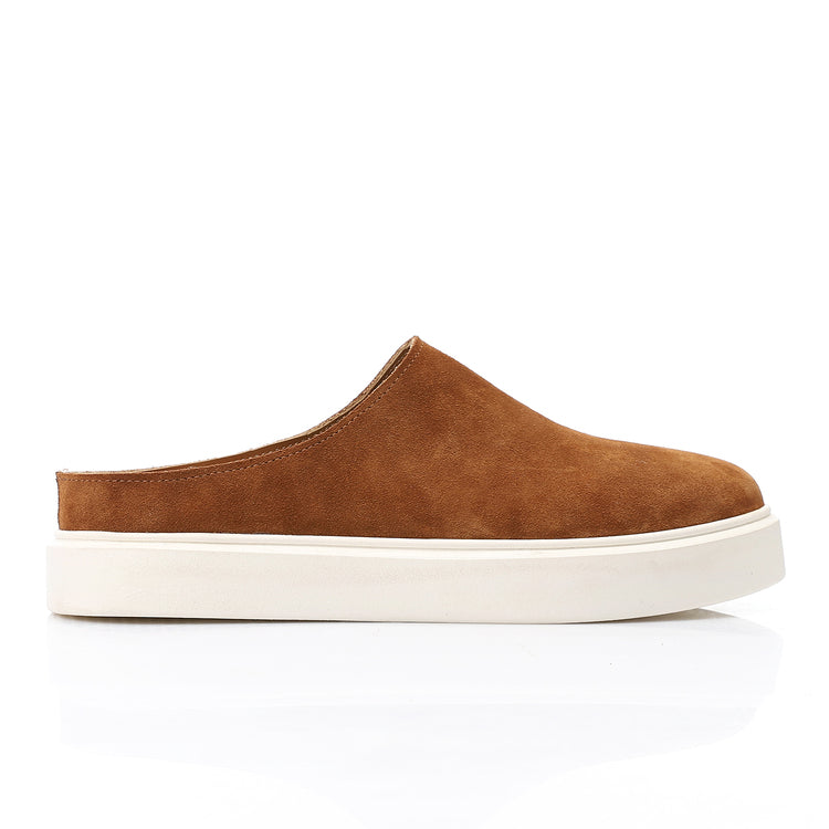 Menƒ??s Suede Clog Slip-On Mules ƒ?? Havan
