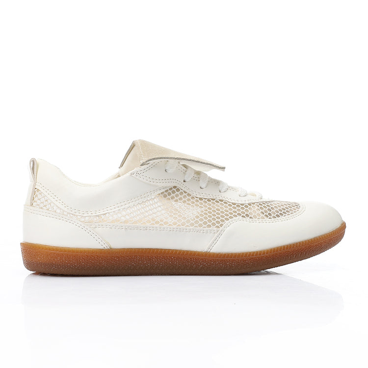 Mesh Fusion Sneakers - Off White