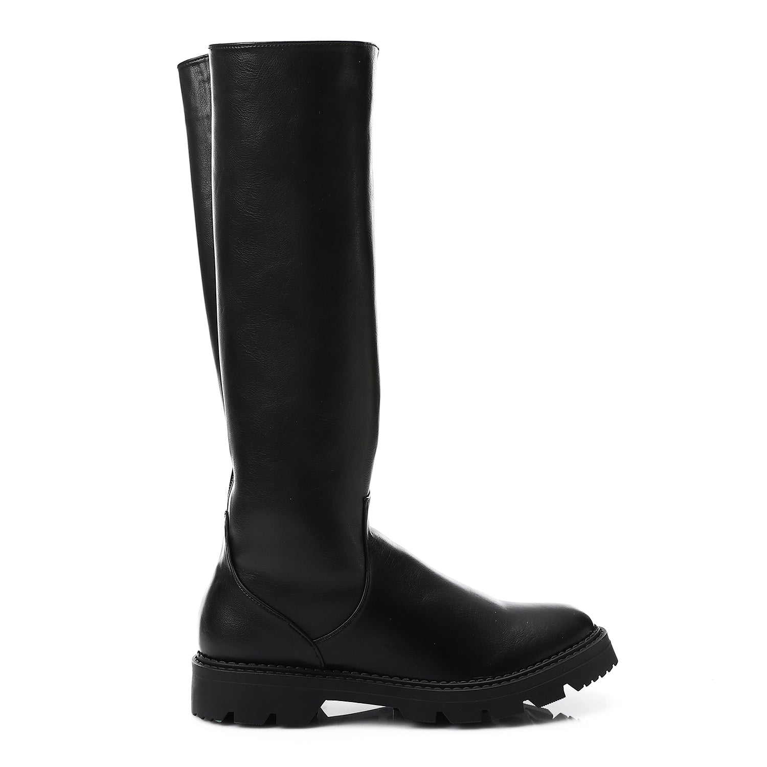 Double Zipper Knee-High Boots