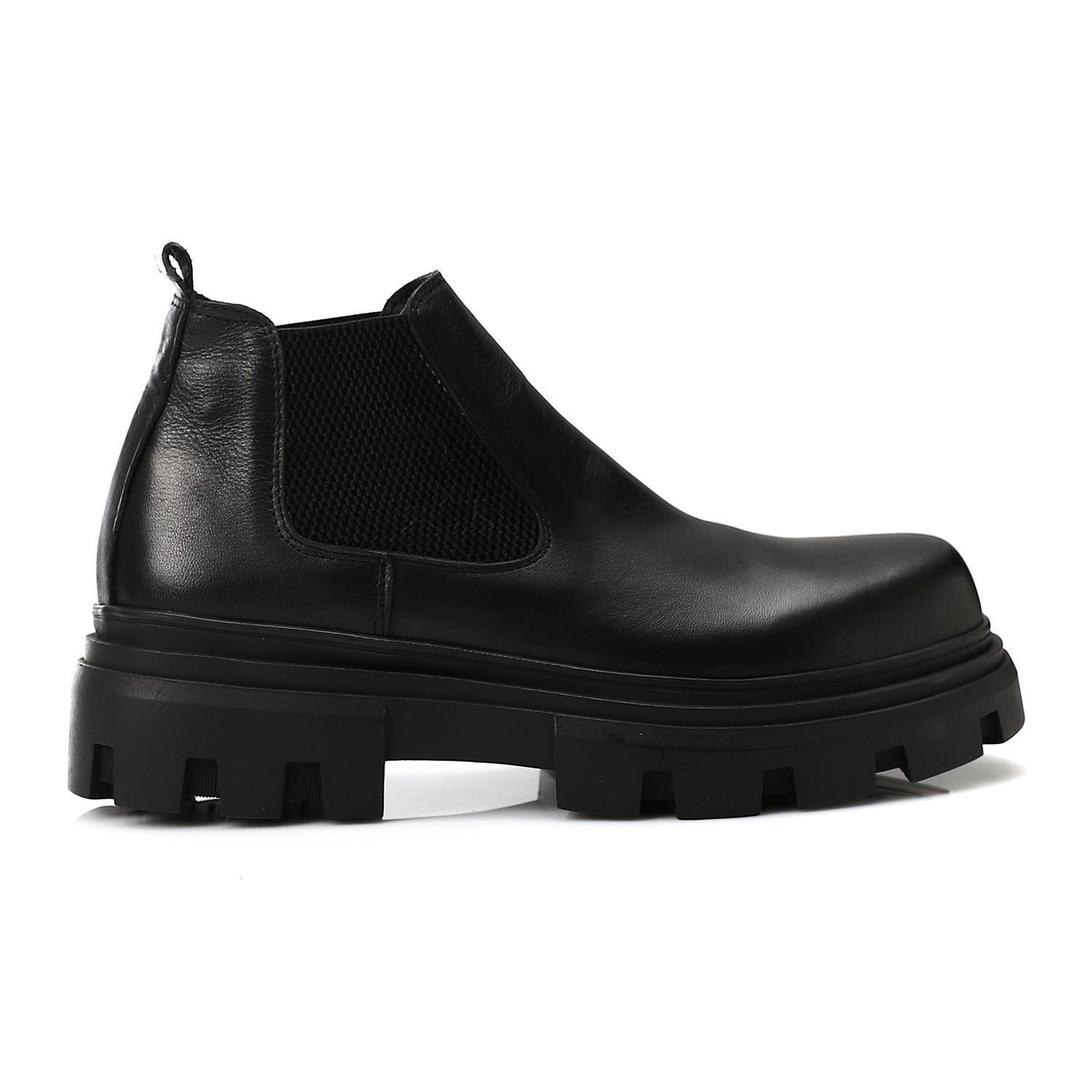 Men’s Chunky Ankle Boots – Black