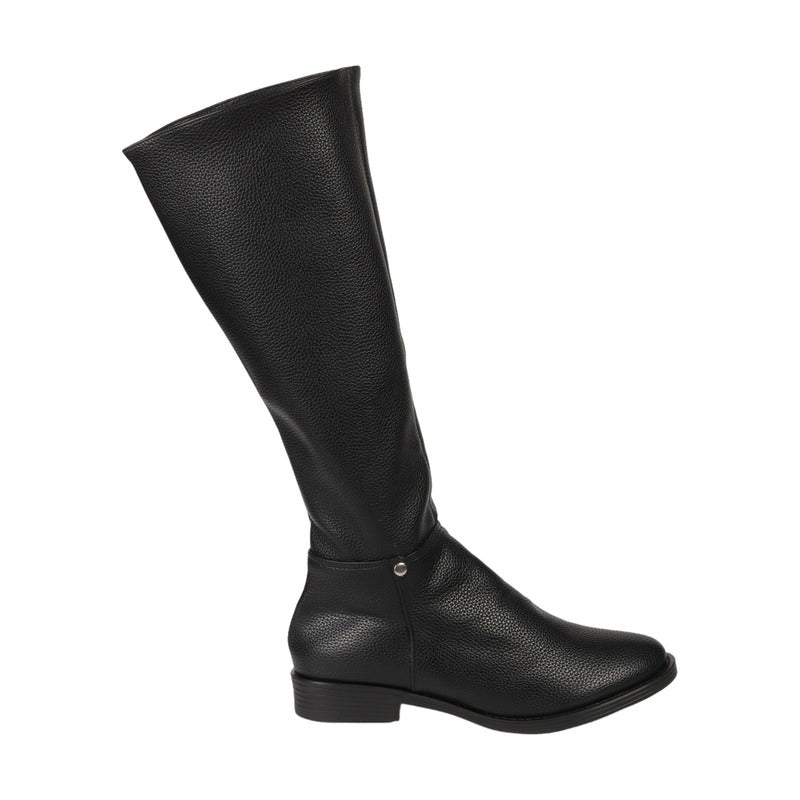 Stretch Over-the-Knee Boots – Black