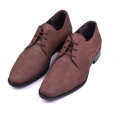 Men's Classic Leather Derby Shoes ƒ?? Light Brown