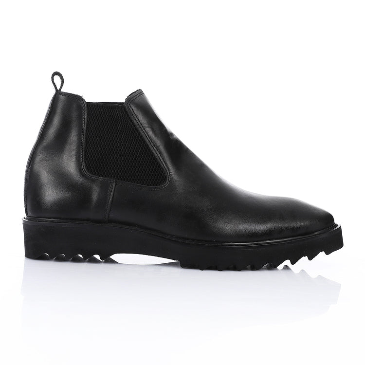 Classic Leather Chelsea Boots ƒ?? Black