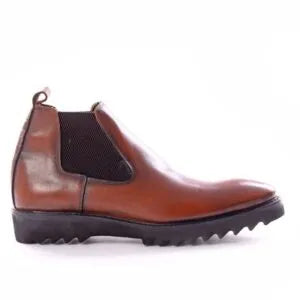 Men's Leather Chelsea Boots ƒ?? Tan Brown