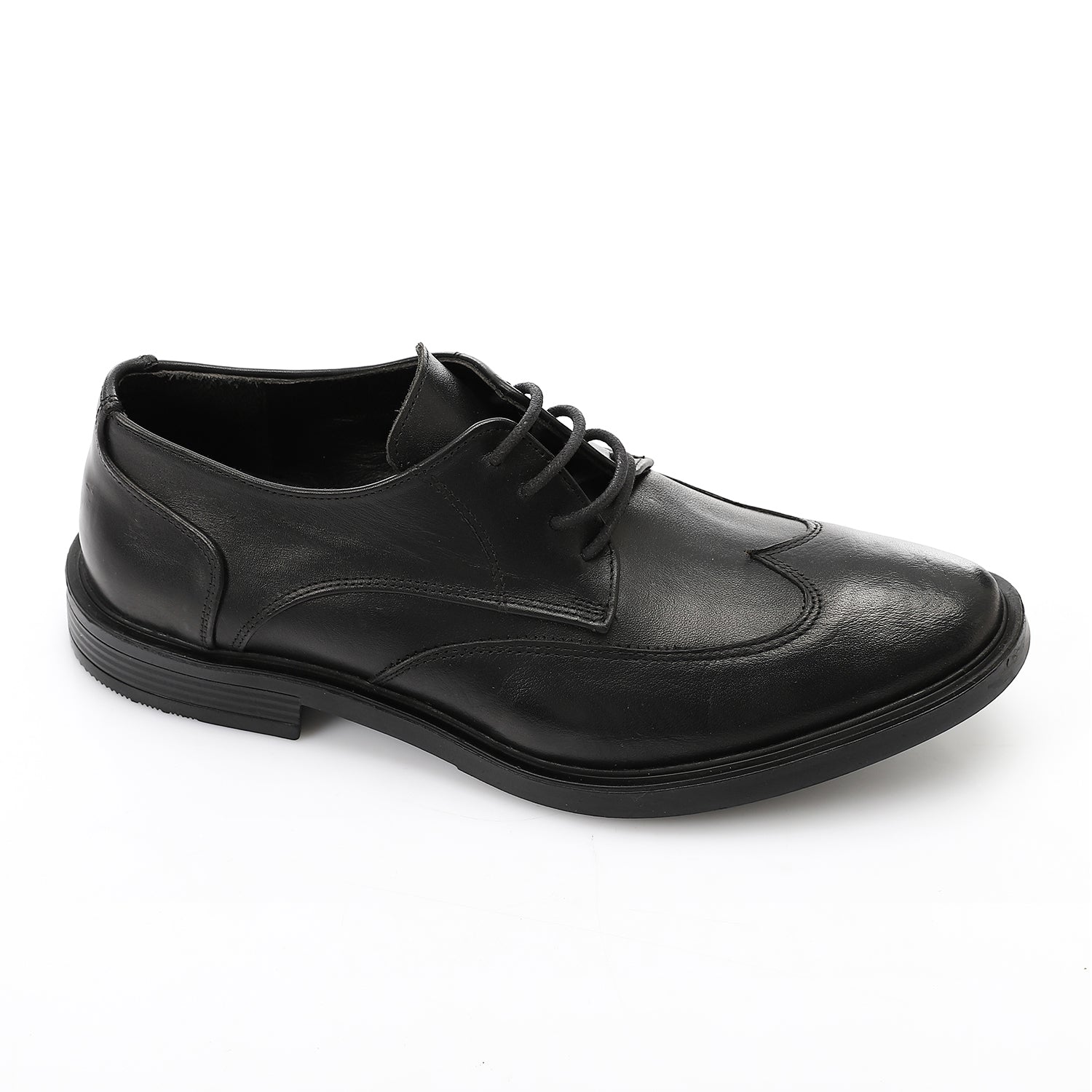 Leather Derby Shoes ƒ?? Black