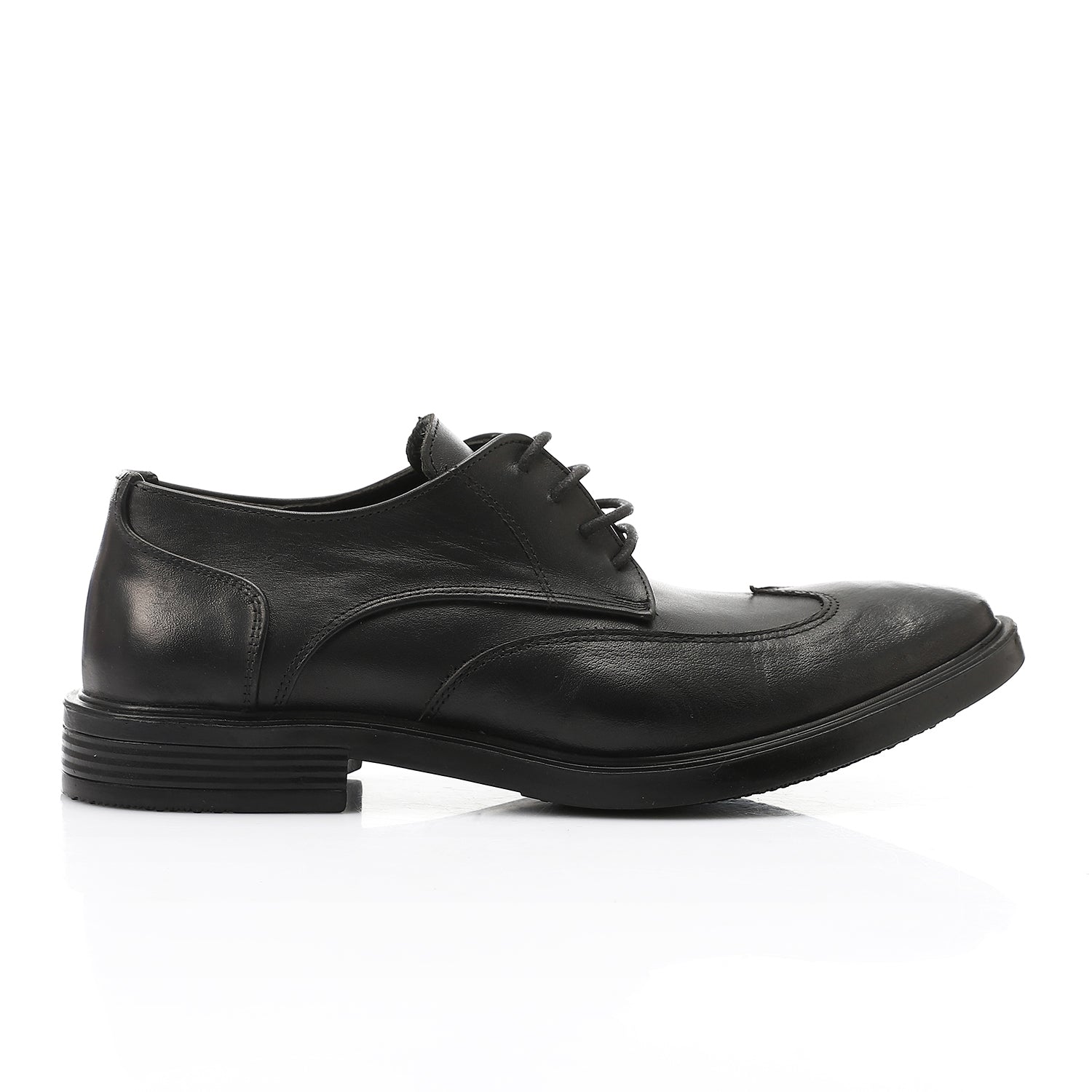 Leather Derby Shoes ƒ?? Black