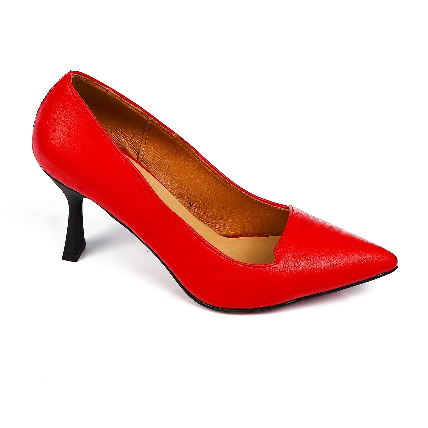 Classic Pointed Heels ƒ?? Red