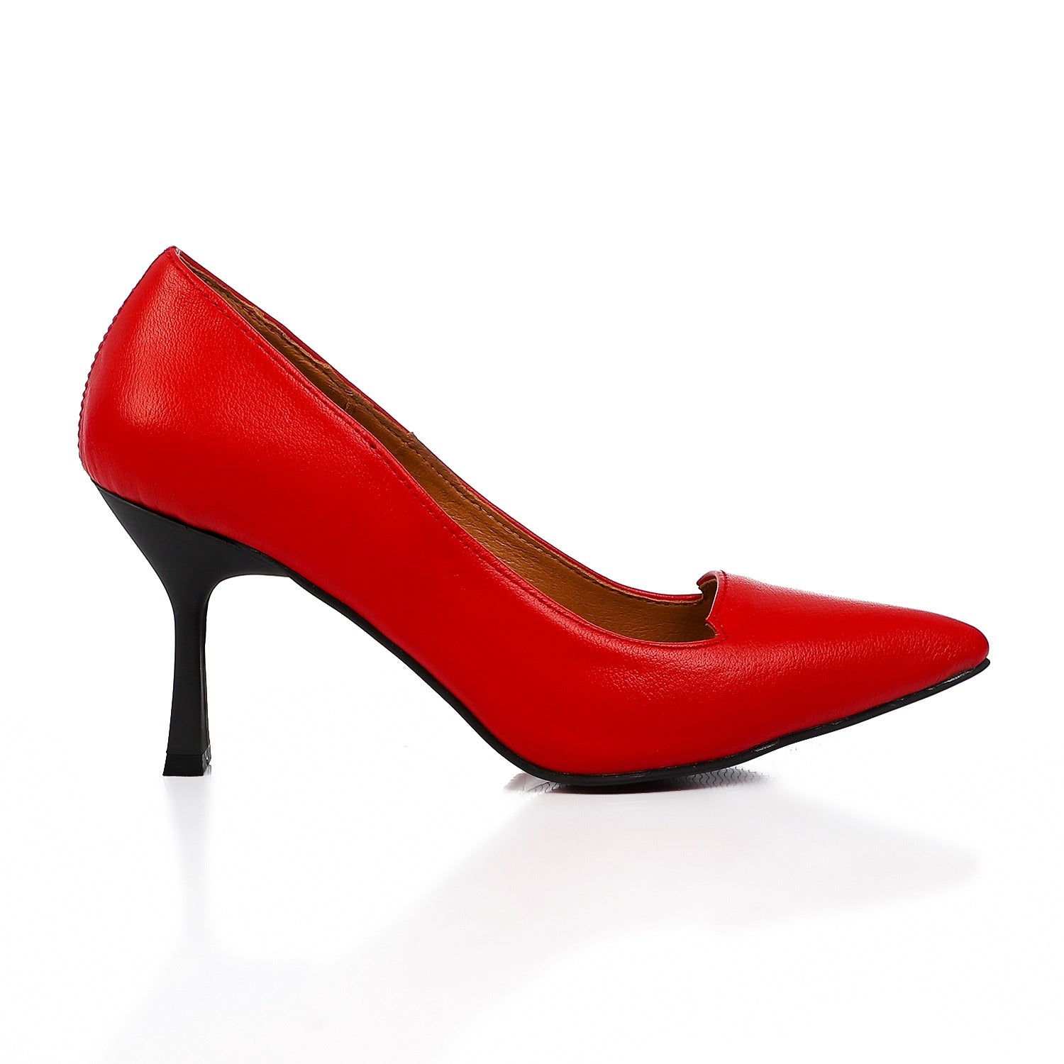 Classic Pointed Heels ƒ?? Red