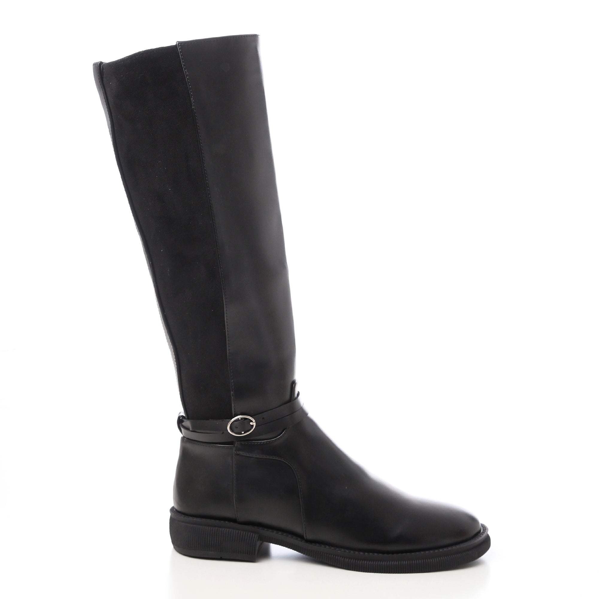 Classic Knee-High Boots - Black