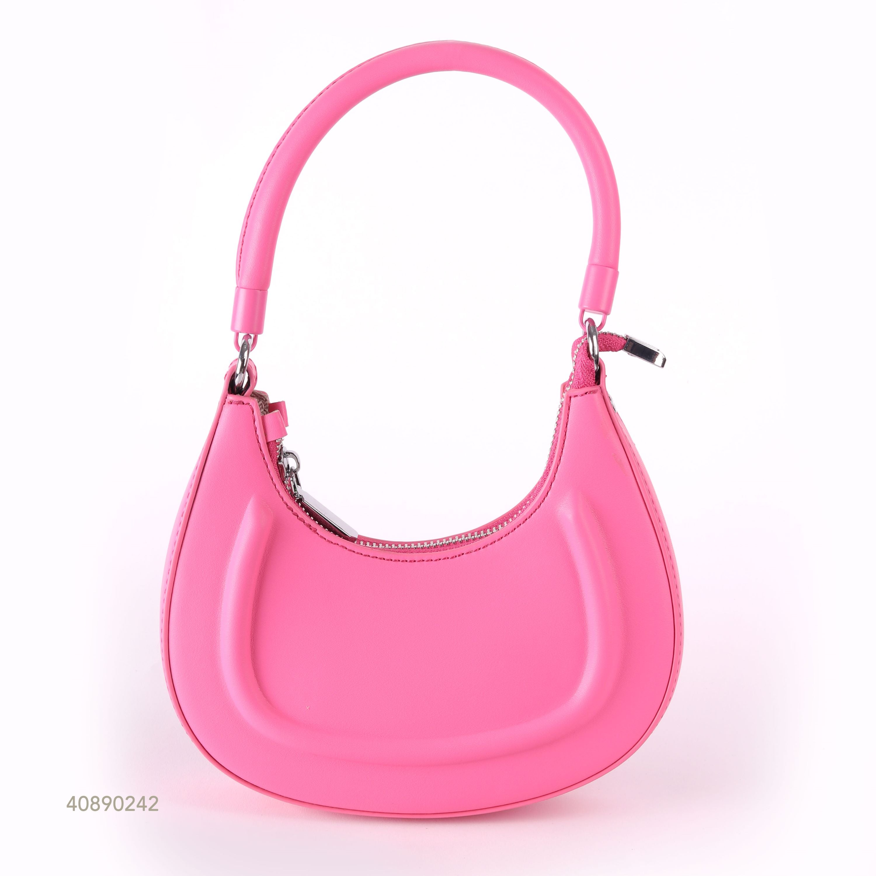 Pearl Chain Shoulder Bag Pink