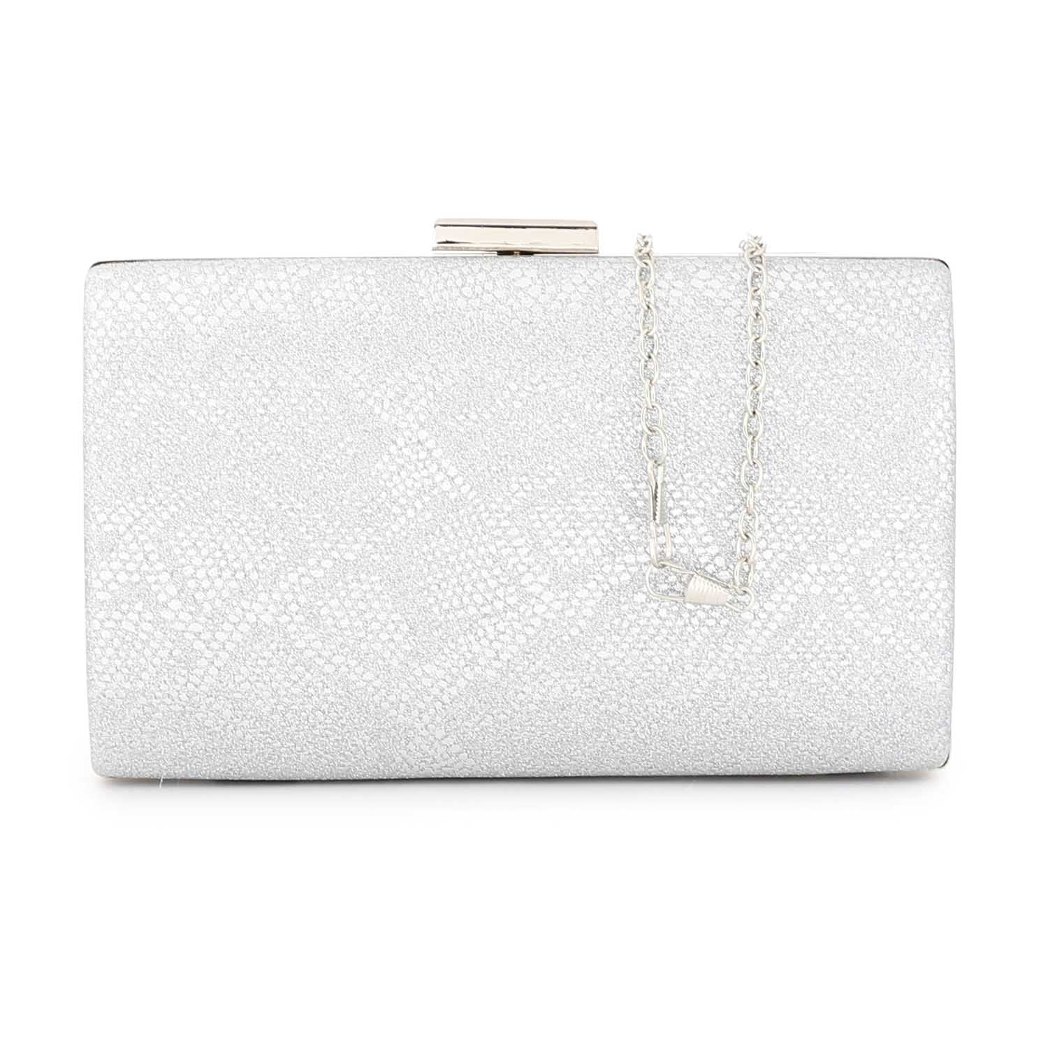 Classic Shine Radiance Clutch Bag ƒ?? Silver