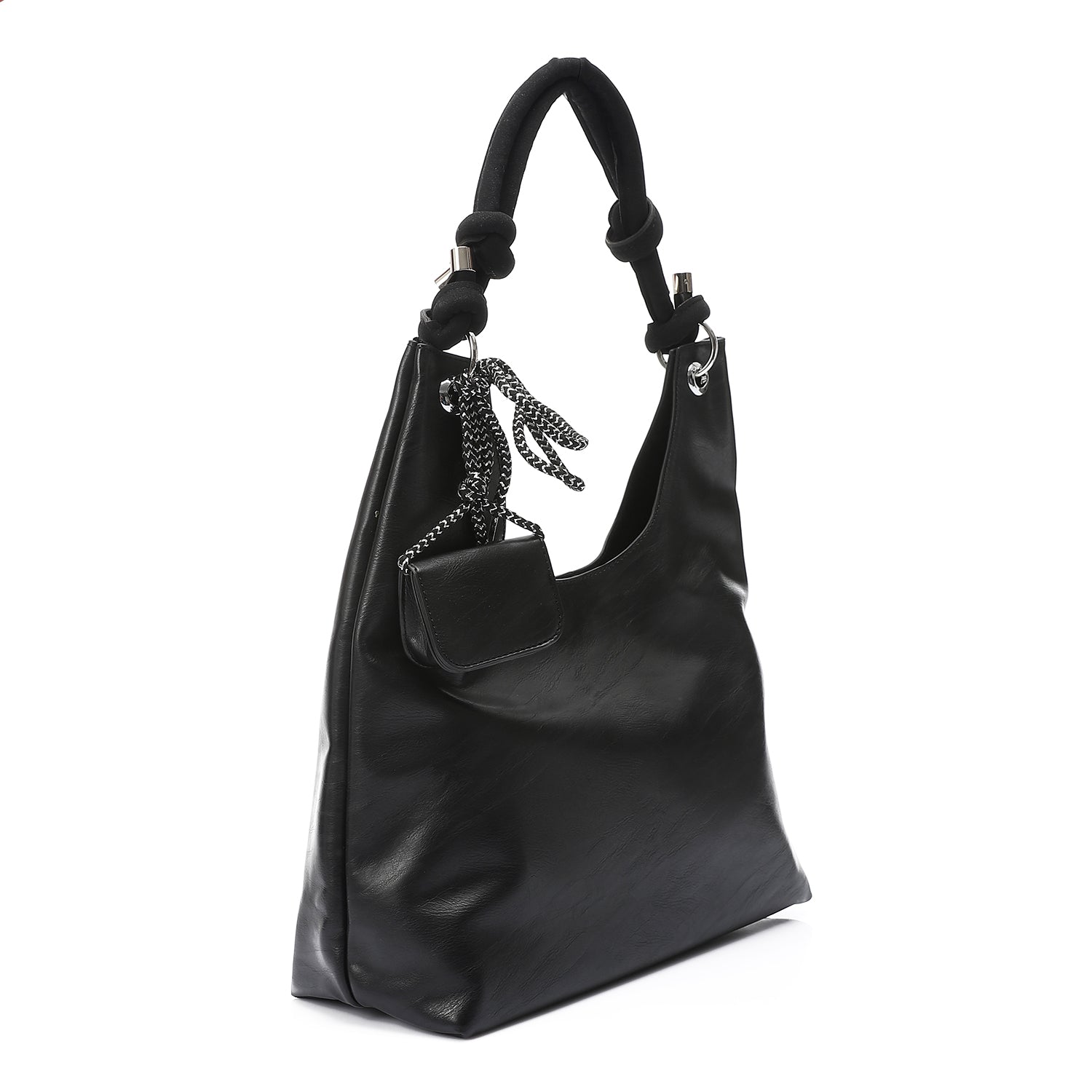 Tote Bag with Pouch Accessory Black