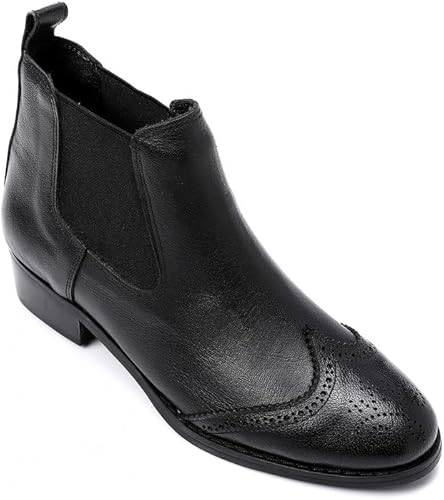 Classic Chelsea Leather Boots ƒ?? Black